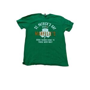 McNellie’s St. Patrick’s Day 2021 Green T-Shirt Pub Beer Tee Size Large